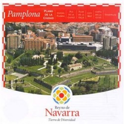 PAMPLONA. PLANO DE LA CIUDAD