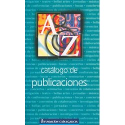 CATÁLOGO DE PUBLICACIONES