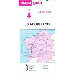 MAPA-GUÍA XACOBEO `93