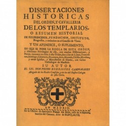 DISSERTACIONES HISTORICAS...